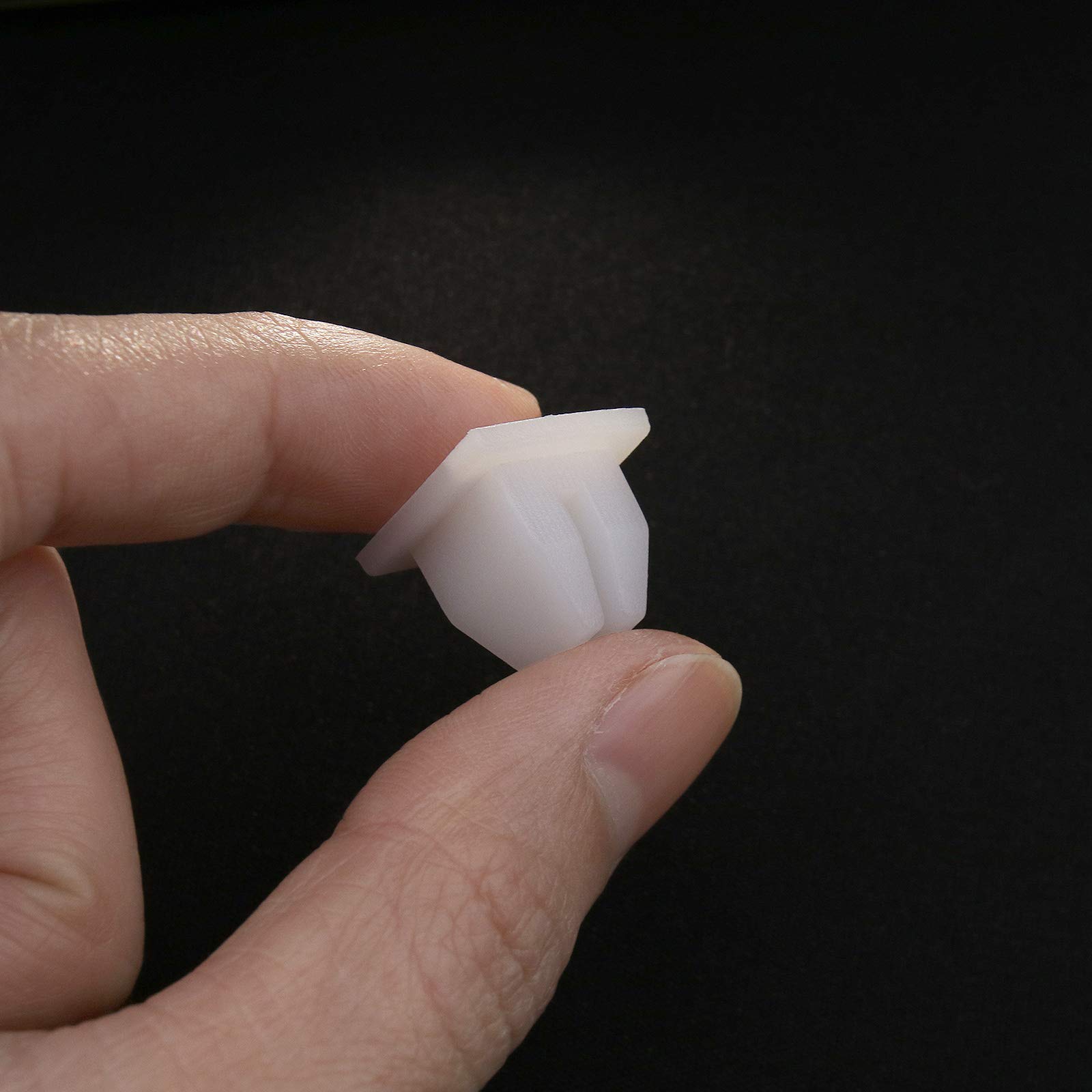 50 Occhielli E Clip Fissaggio In Plastica Per Auto – Dadi Espandibili 10mm Per Viti