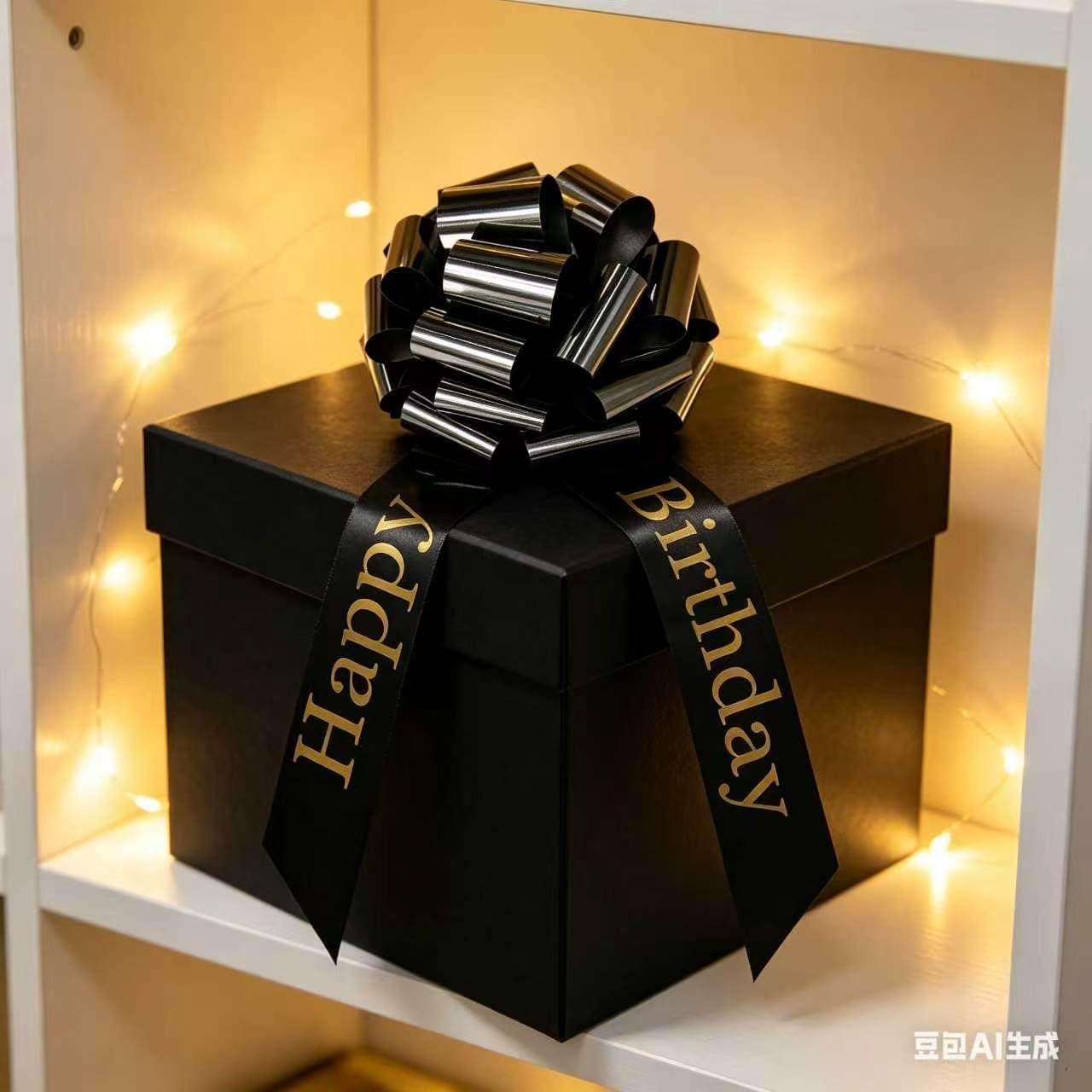 Happy Birthday Big Bow, 12 Inch Large Pull Bow for Gift Wrapping, Cars, Appliances, Party Decorations and Christmas Event Decoration (Black, 12 Inch (Pack of 1)) image 4