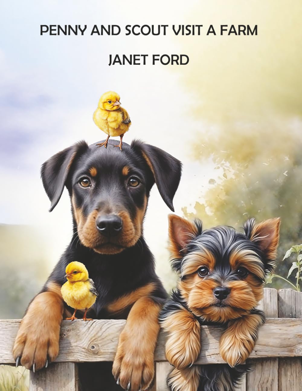 PENNY AND SCOUT VISIT A FARM: Penny, a cheeky Yorkshire terrier, and her friend Scout on a tail-wagging countryside adventure! (Penny Pup Adventures)
