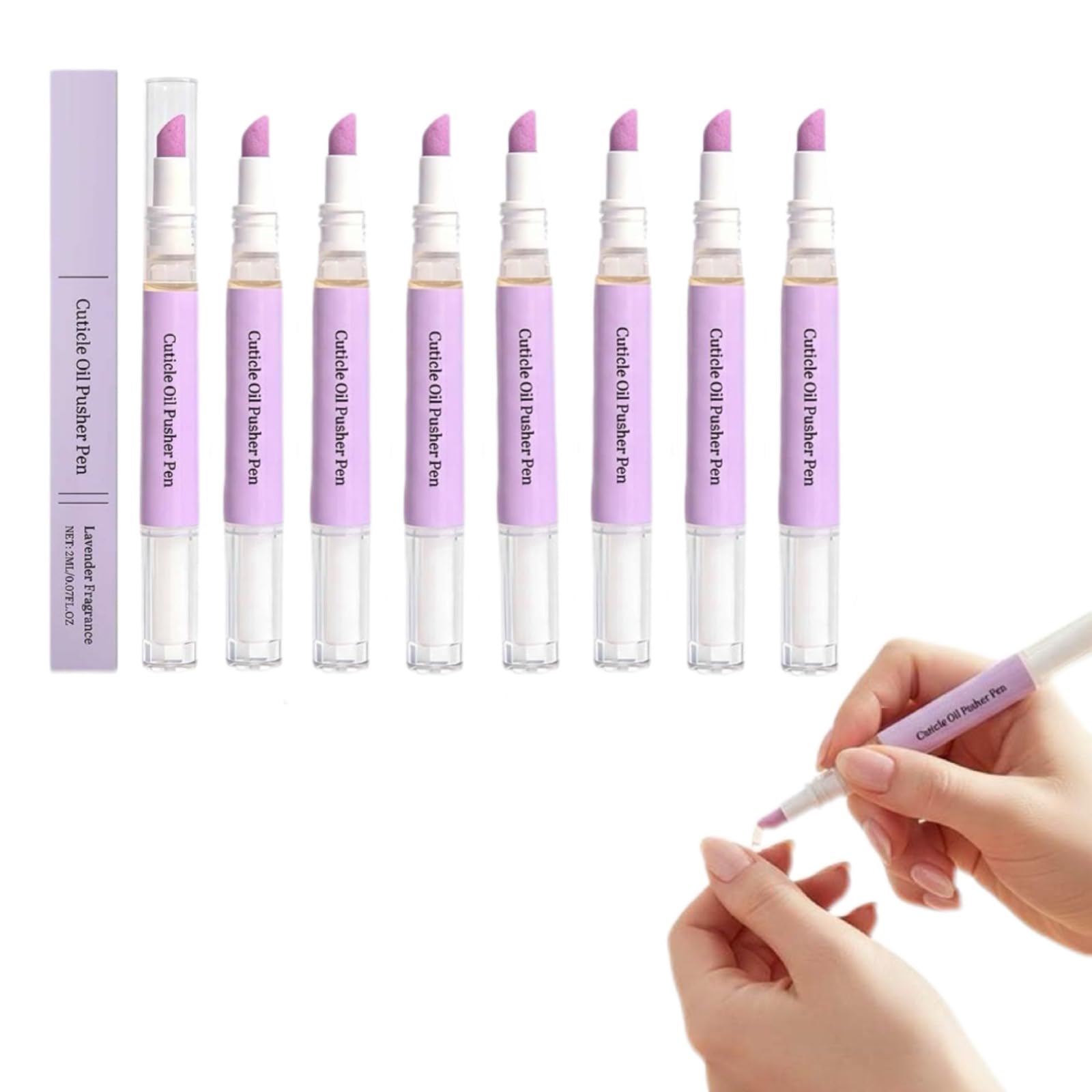 3-in-1 Nail Care Pen with Ceramic Tip, Cuticle Remover Liquid, Nail Care Nail Polish Pen,Nail Oil Pen, Nail Oil Cuticle Oil Pen Nail Care Oil for Cuticles Repairing Cracked and Dry