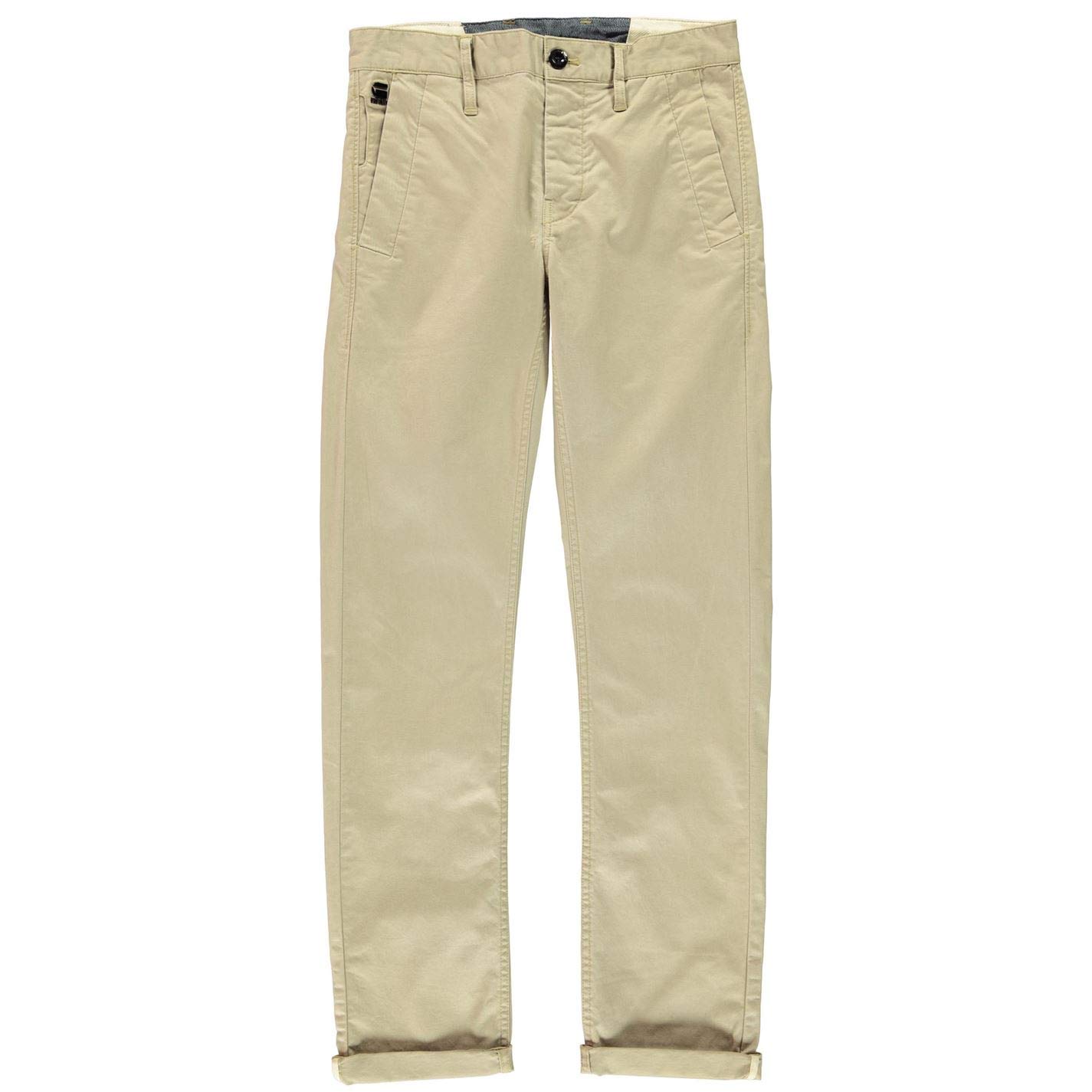 G-STAR RAW Men's brnsn SLM Chino Jeans, Beige Khaki, 30W / 32L