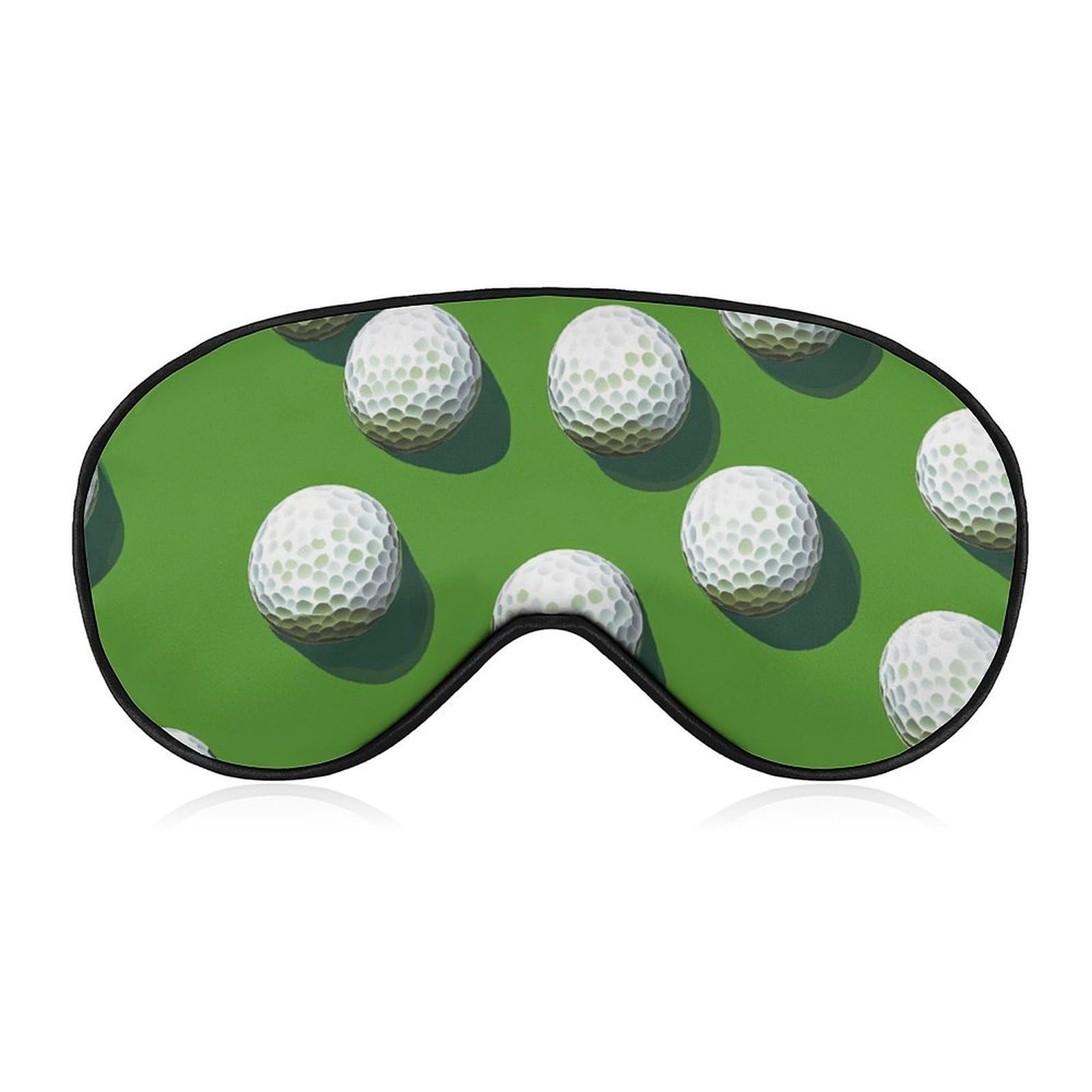 Golf Game Sleep Mask Eye Shade Cover Adjustable Strap for Travel Lunch Break Women Men