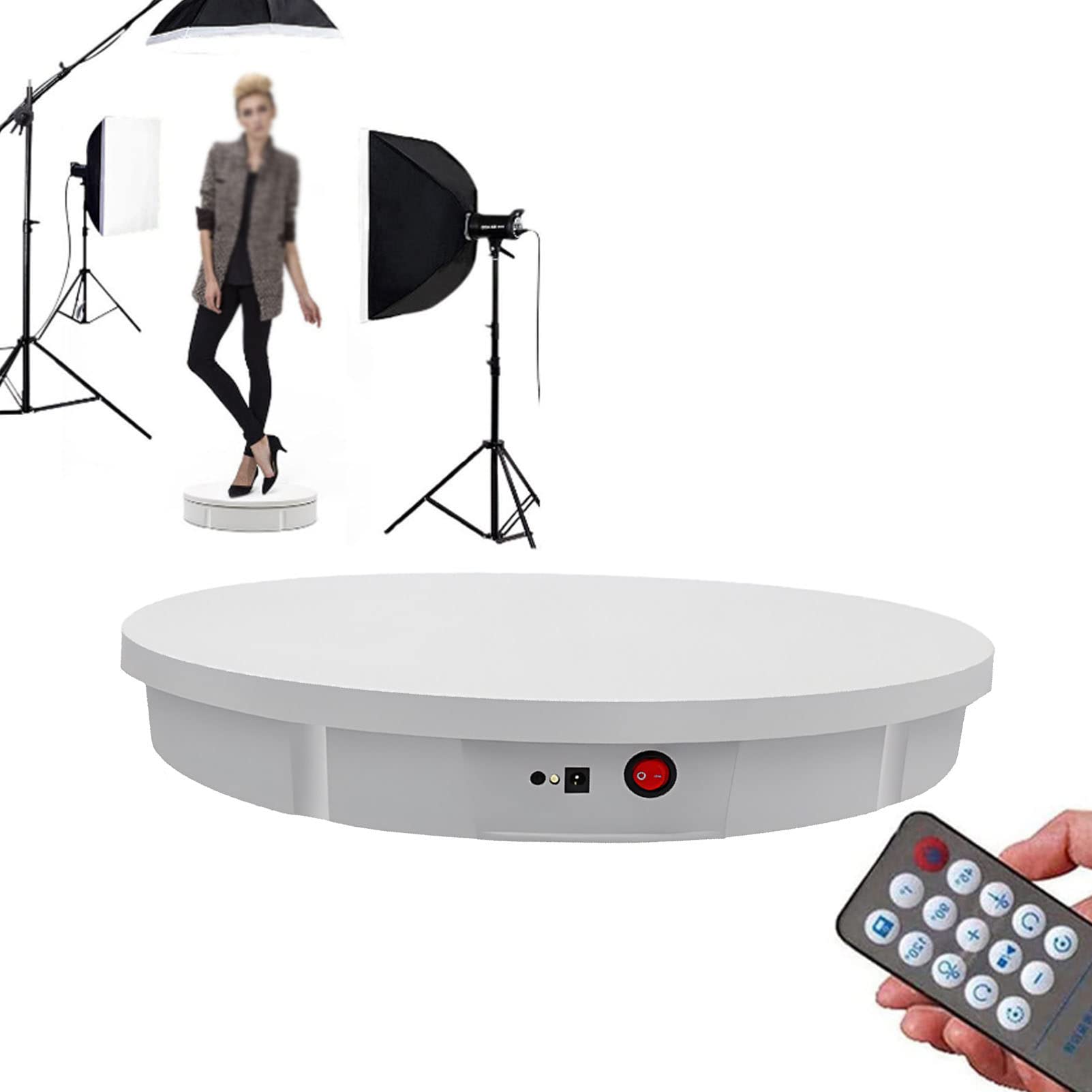 Espositore Per Giradischi A Energia Solare, Espositore Rotante