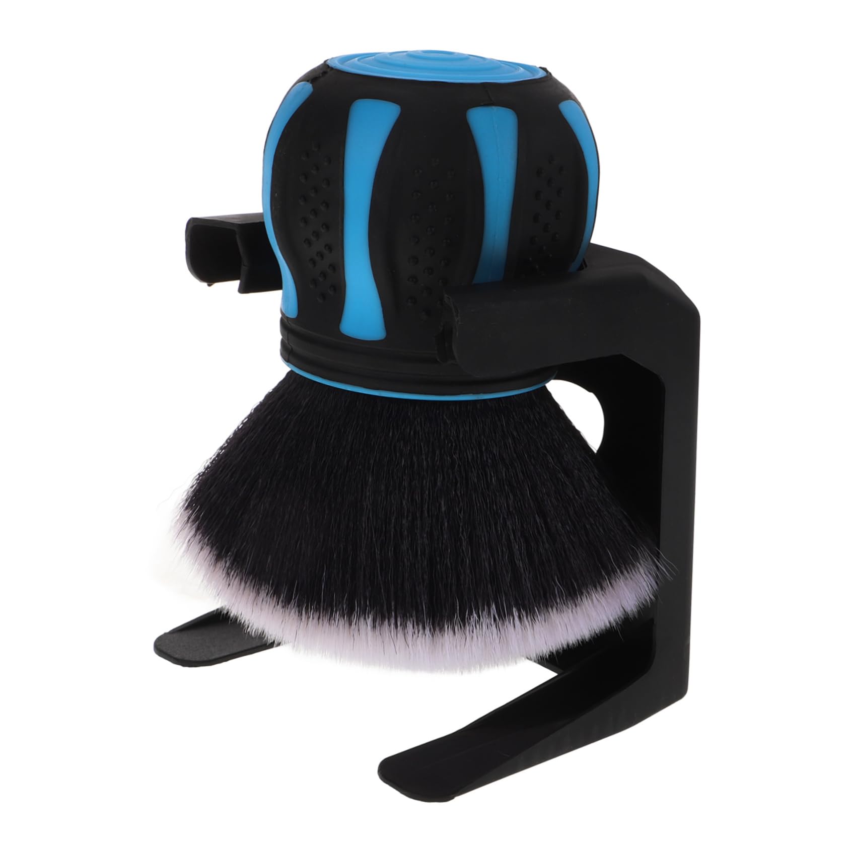 ULTECHNOVO 3pezzi Spazzola Detailing per Auto con Manico Stabile e Supporto Spazzola per Pulizia Ventilazione Interna Elegante di Strumenti per Detailing Auto e Casa Pulizia Senza Graffi