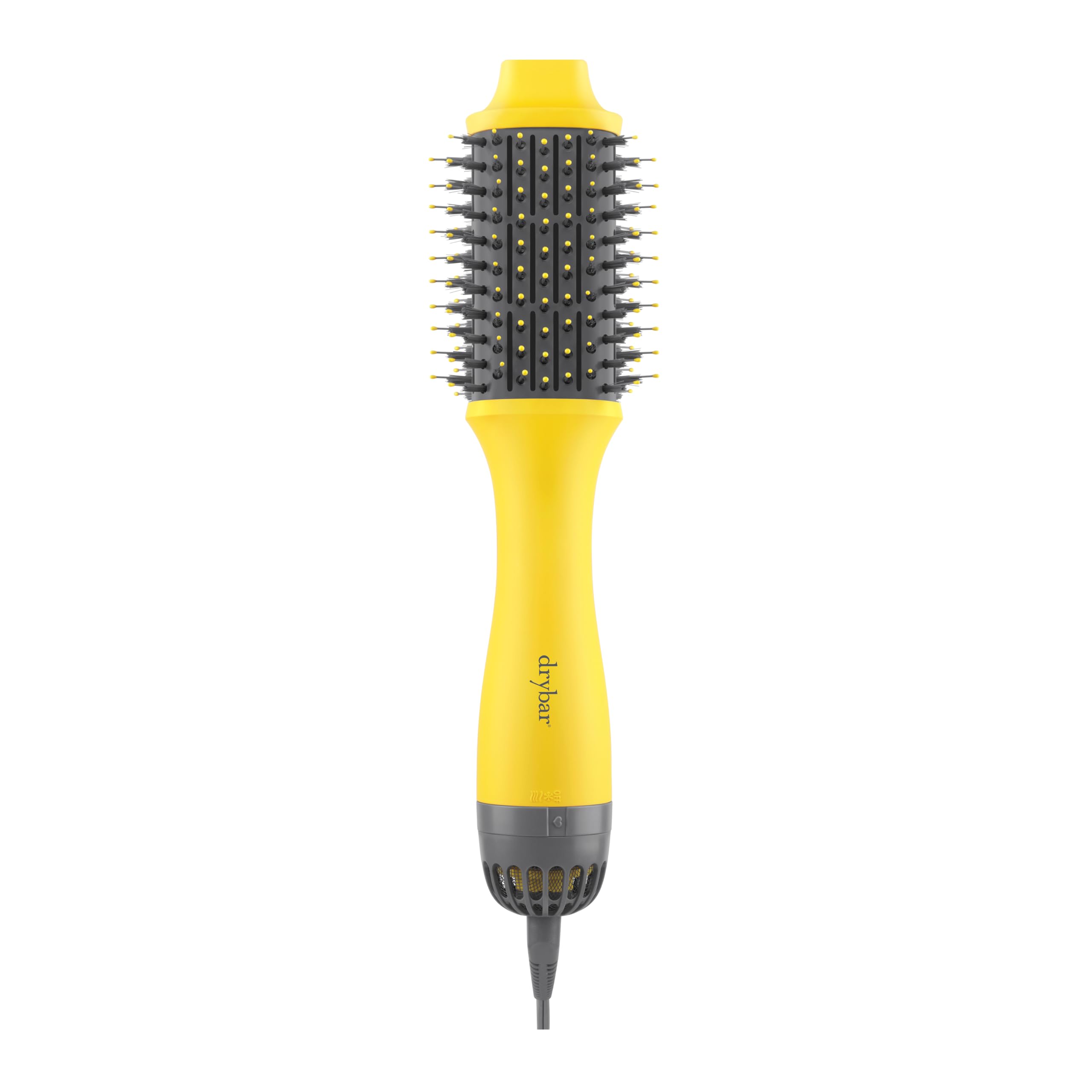 Drybar Double Shot Oval Blow-Dryer Brush | 2.4-inch Hot Air Brush For Voluminous Waves | Less Frizz, More Shine and Smooth Blow-Dry with Ionic Technology | 2-in-1 Hair Dryer and Styler