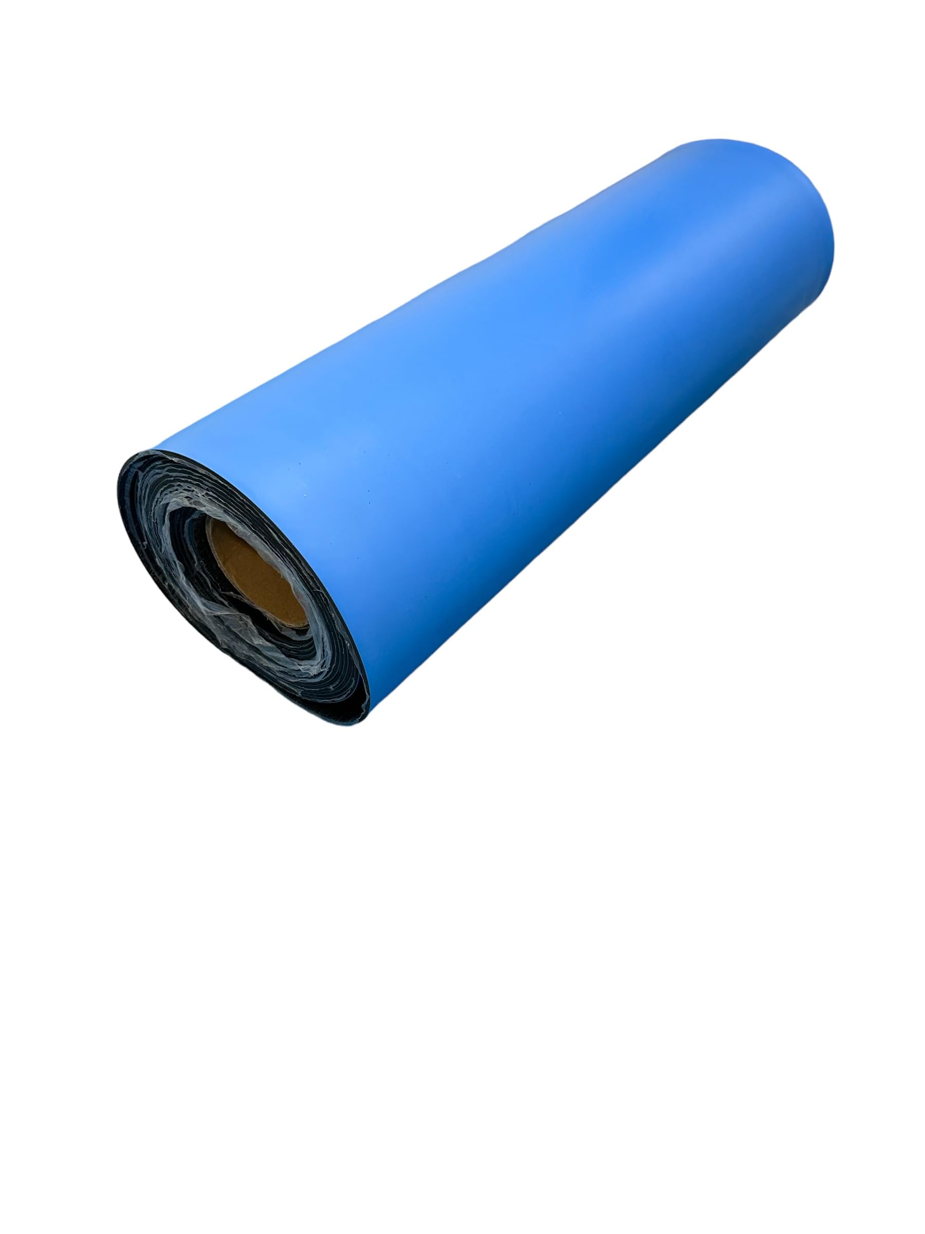 ESD Dissipative Mat - Heat Resistant Soldering Mat - Two Layer Natural Rubber - Royal Blue (2' x 9' (24