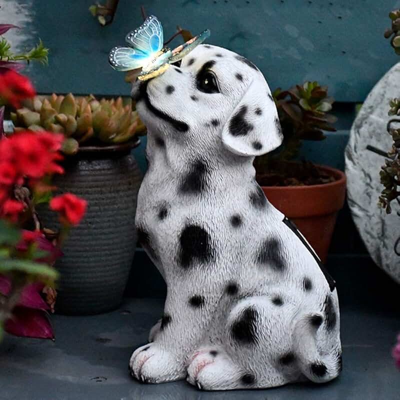 solar powered garden ornaments