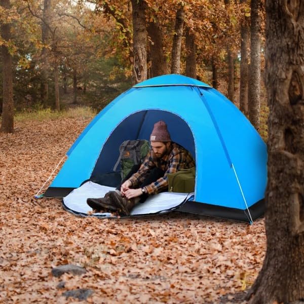 Amazon.com : OVENTE 2 Person Camping Tent with Carrying Bag