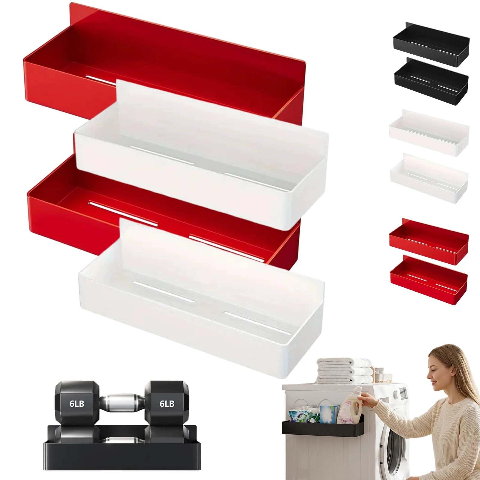 Liocwocne Magnetic Fridge Shelf, Spice Rack Magnetic