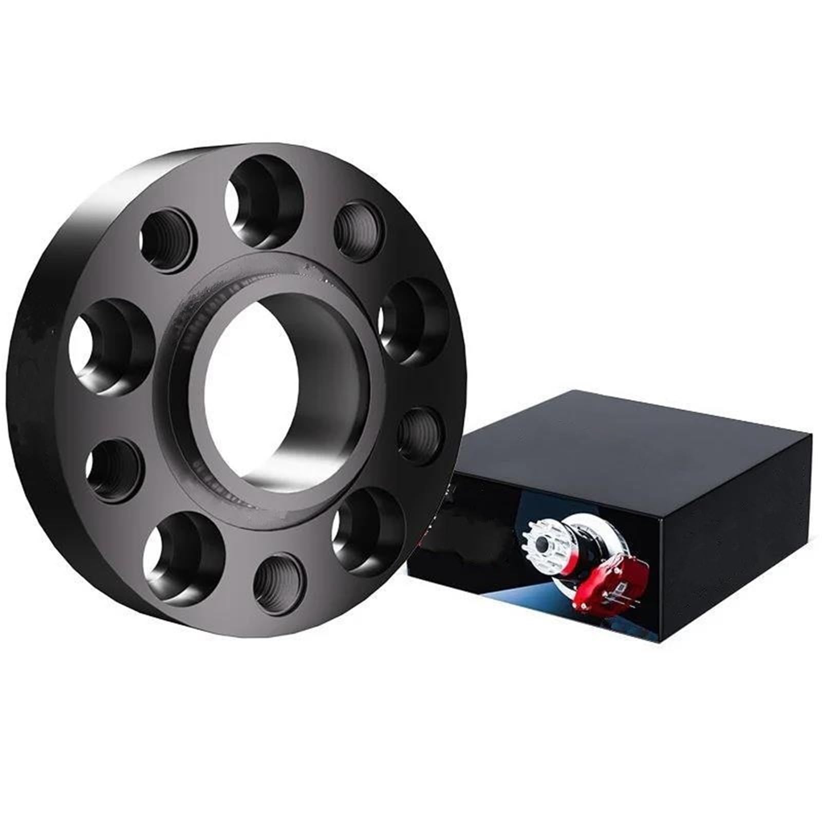 Separadores Rueda Separadores De Rueda Para A7 | Kit De Separadores De Rueda De Aluminio PCD 5x112 CB 66.6 M14x1.5 (1 Pieza) Con Arandelas Centradoras(30mm)