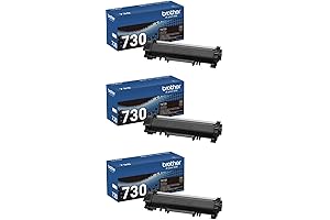 Genuine Brother TN730 3-Pack: Uninterrupted Printing and Savings