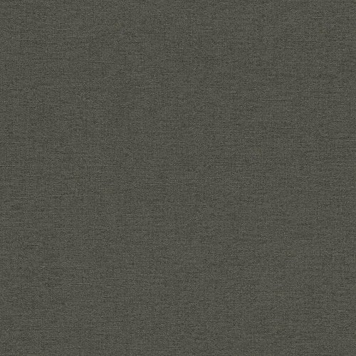rasch Tapete 449853 aus der Kollektion Florentine II – Einfarbige Vliestapete in dunklem Grau – 10,05m x 53cm (L x B)., 15.35 €
