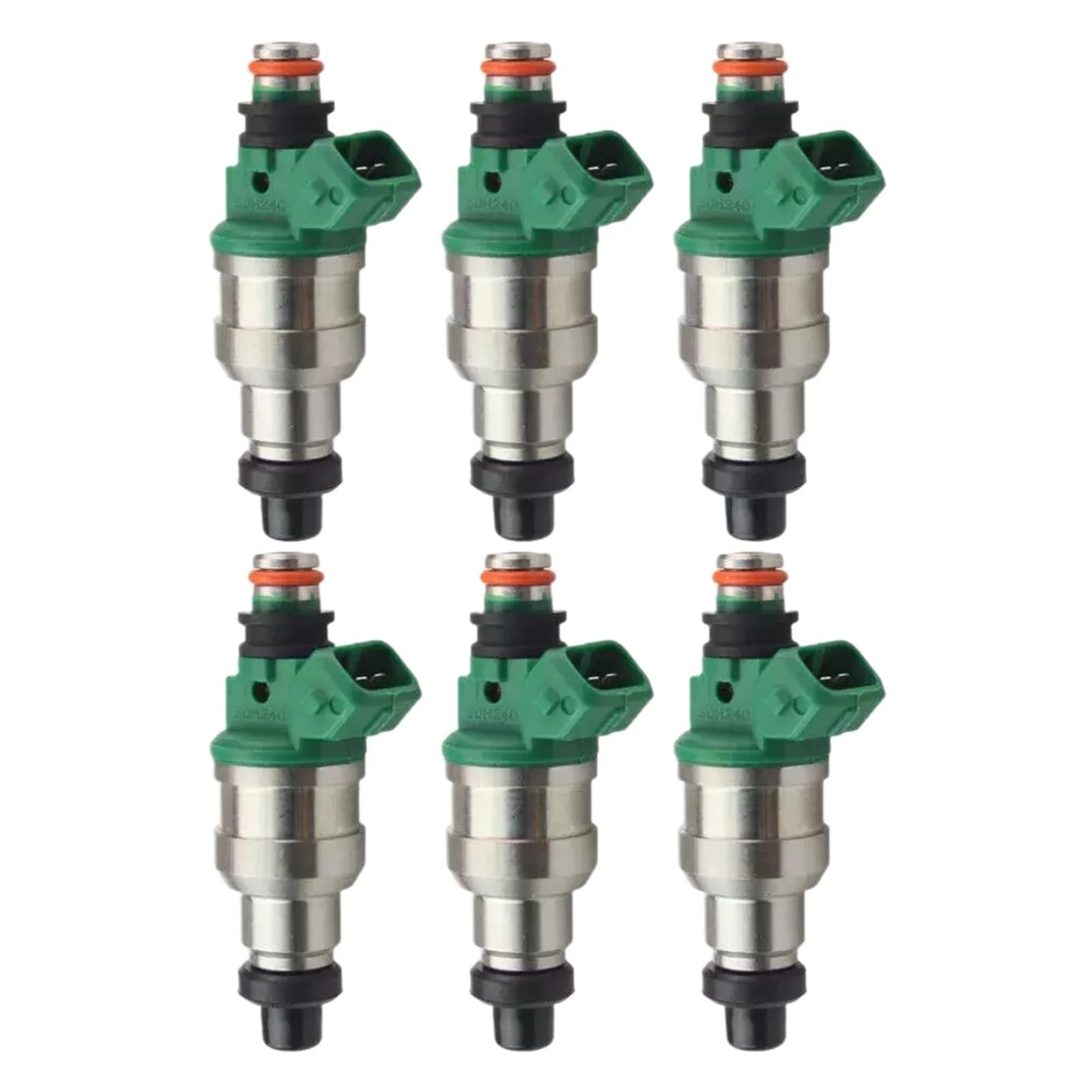 Nwirmtm One Color Injector Fuel For Mitsubishi For Montero 1994-1996 3.5L V6 Inp-534 Md189021 Sdh240 Car Engine Replacement Parts 6Pieces Fuel Injectors