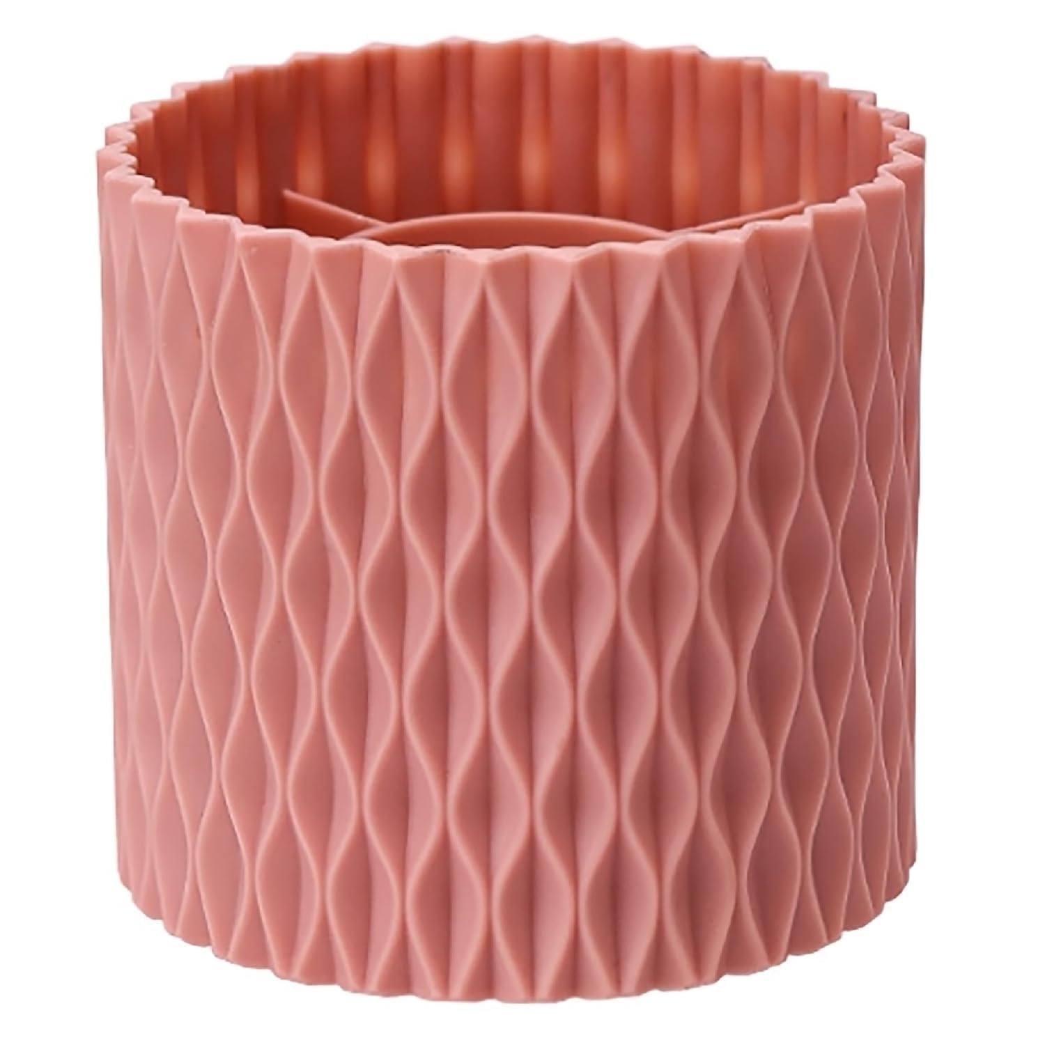 HOTMELT® Multiuse Pink 360° Rotatable Organizer, Cosmetics, and Kitchen Use, Deal for Office, Desktop Storage Organizer, Space-Saving Design, Rotating Desk Organizer