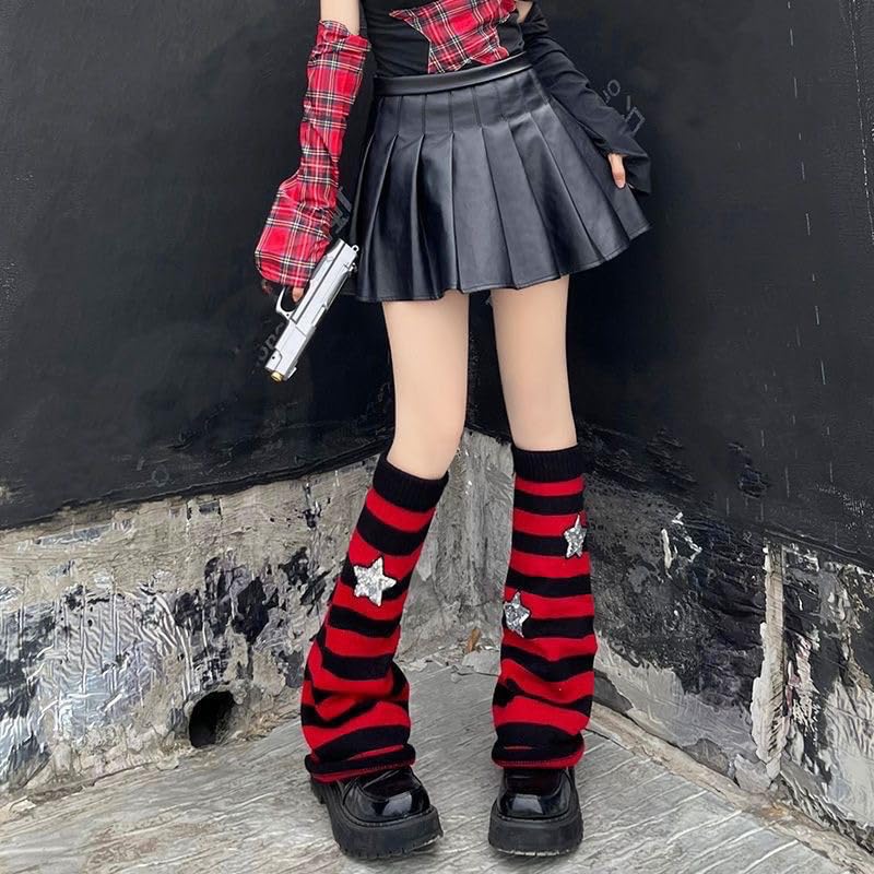 Image of Sexybody Women's Leg Warmers Fashion Knit Warmers Long Socks Cute Y2K Kawaii Japanese Lolita Harajuku Accessories for Girls