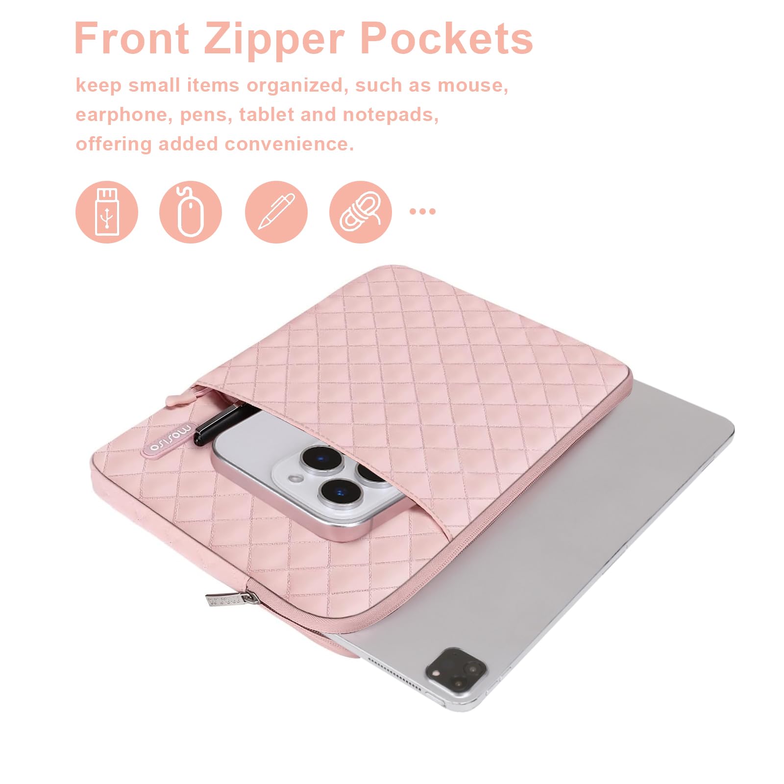 MOSISO Housse Tablette 12,9 Pouces Pour IPad Pro 13 Pouces