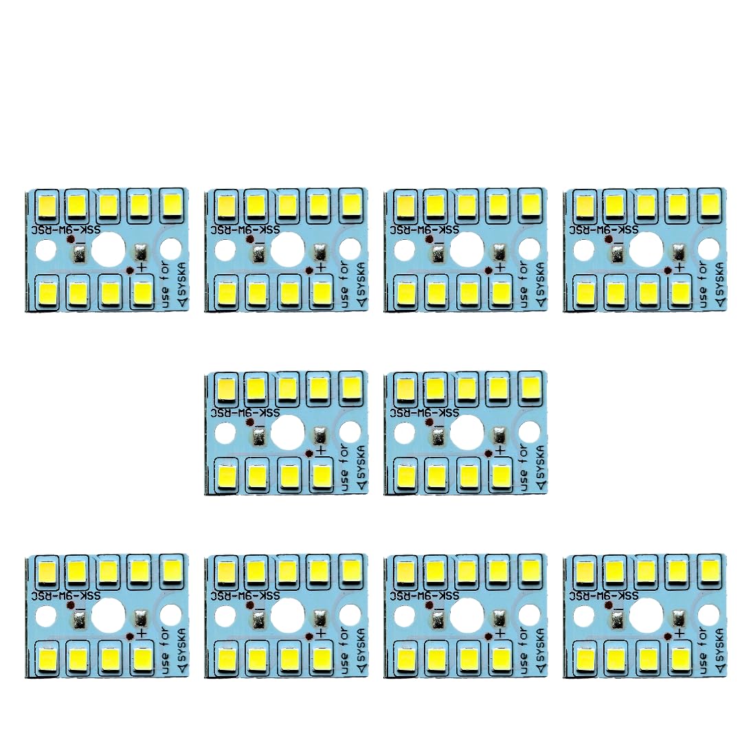 9 watt mcpcb, led bulb white color, high efficiency long lasting, pack of (10)-image-8