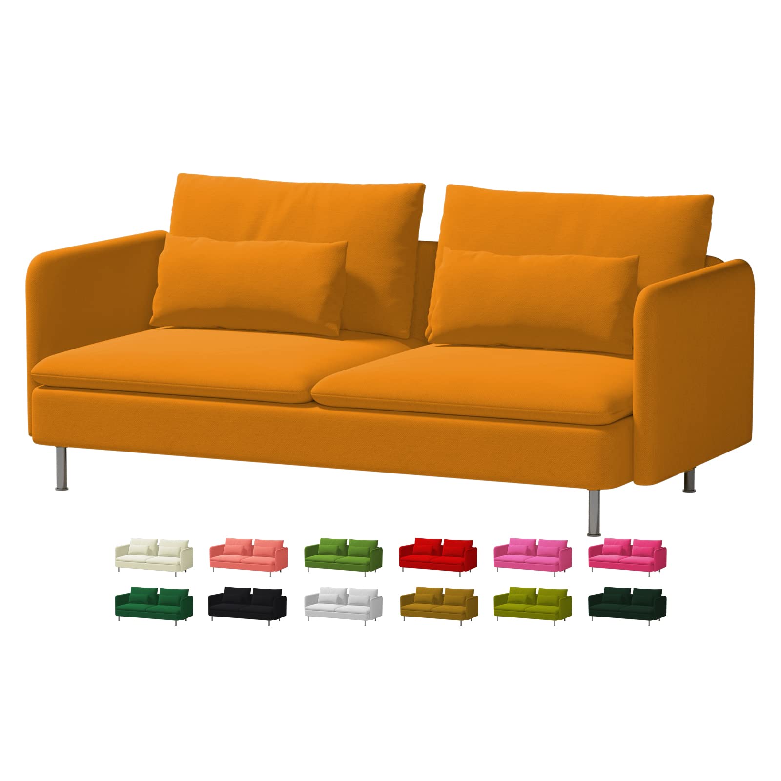 Amazon.com: Custom Made Soderhamn Couch Velvet Replacement Covers