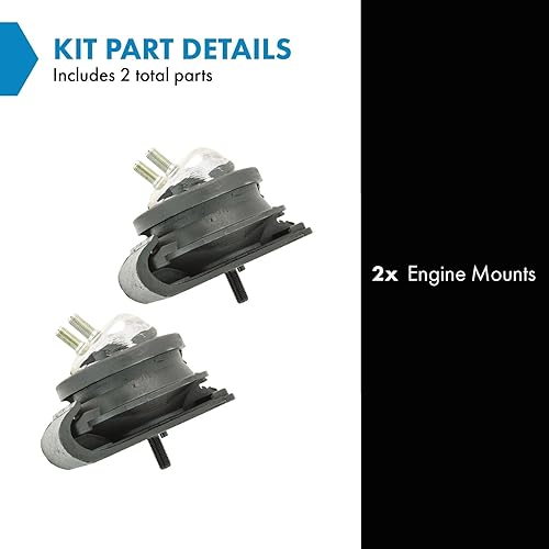 Vista 533 de TRQ Juego de montaje de motor compatible con Ford Bronco 1989-1992 F-150 F-250 F-350 1985-1997 Ranger 1994-1997 Mazda B2300