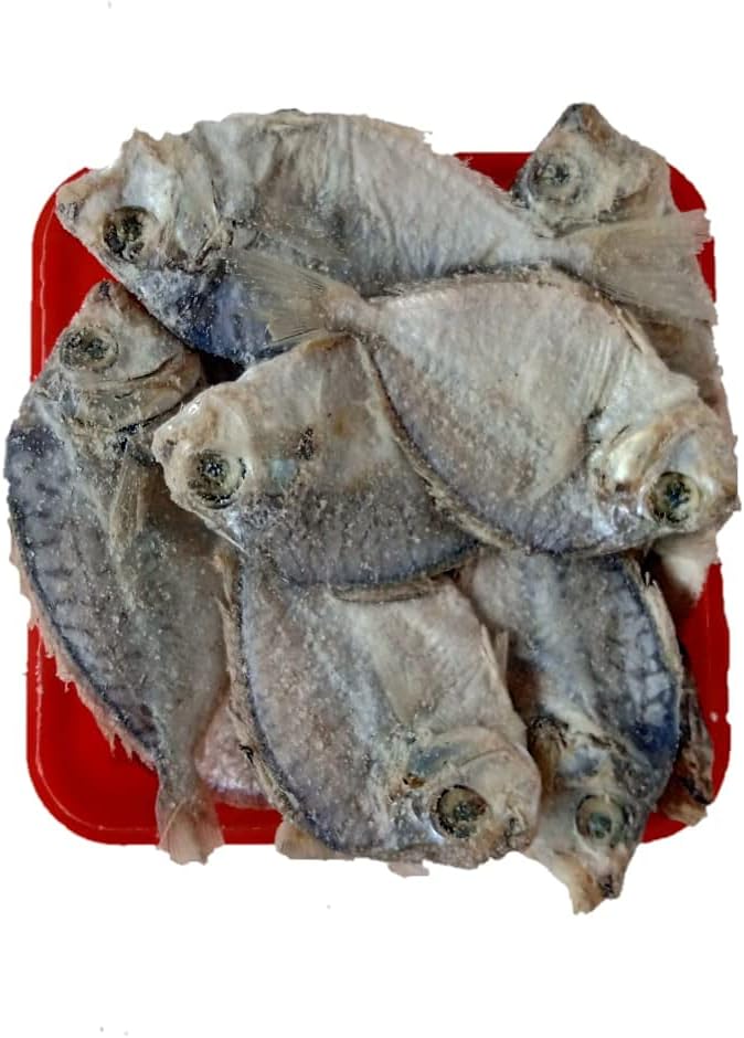 FRESH AROMA Dry Fish : Silver Belly I Mullan -350gm-Dried COD, ഉണക്ക മുള്ളന്‍ I Pony Fish/Kaara, Kaaral Podi I Kurichi (Dried Fish Mullen / Dried Seafood)