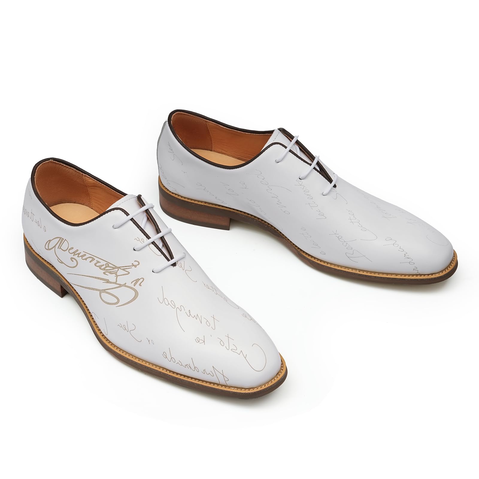 Derbys Business Casuale da Uomo Scarpe Eleganti Formali da Abito in Pelle Estive Festa Matrimonio