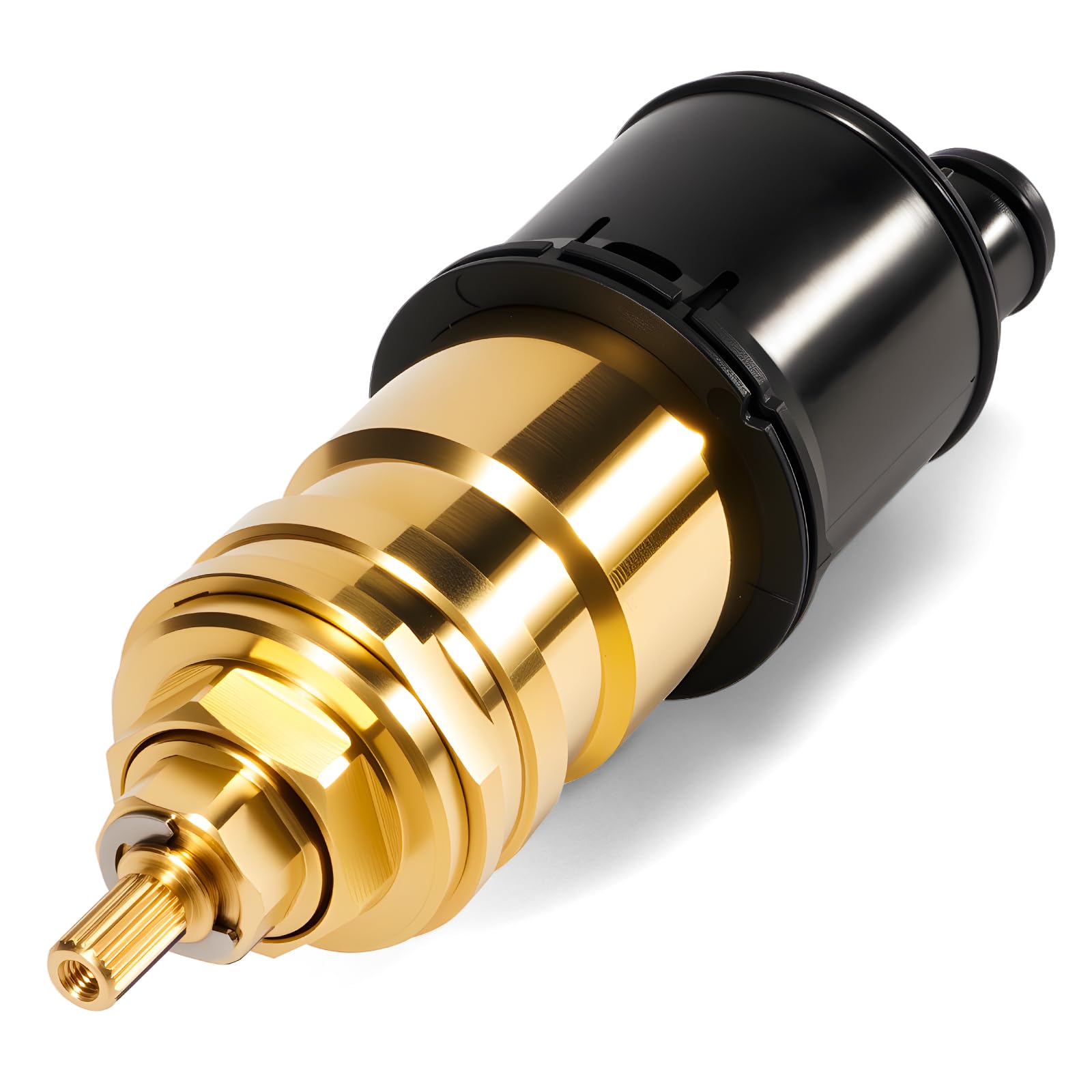 Photo 1 of VORGENS RP47201 Cartridge Fit for Delta 17/17T Multichoice Cartridge, Shower Cartridge Thermostatic Cartridge Assembly for Delta Faucet 17T Series - Chrome Finish