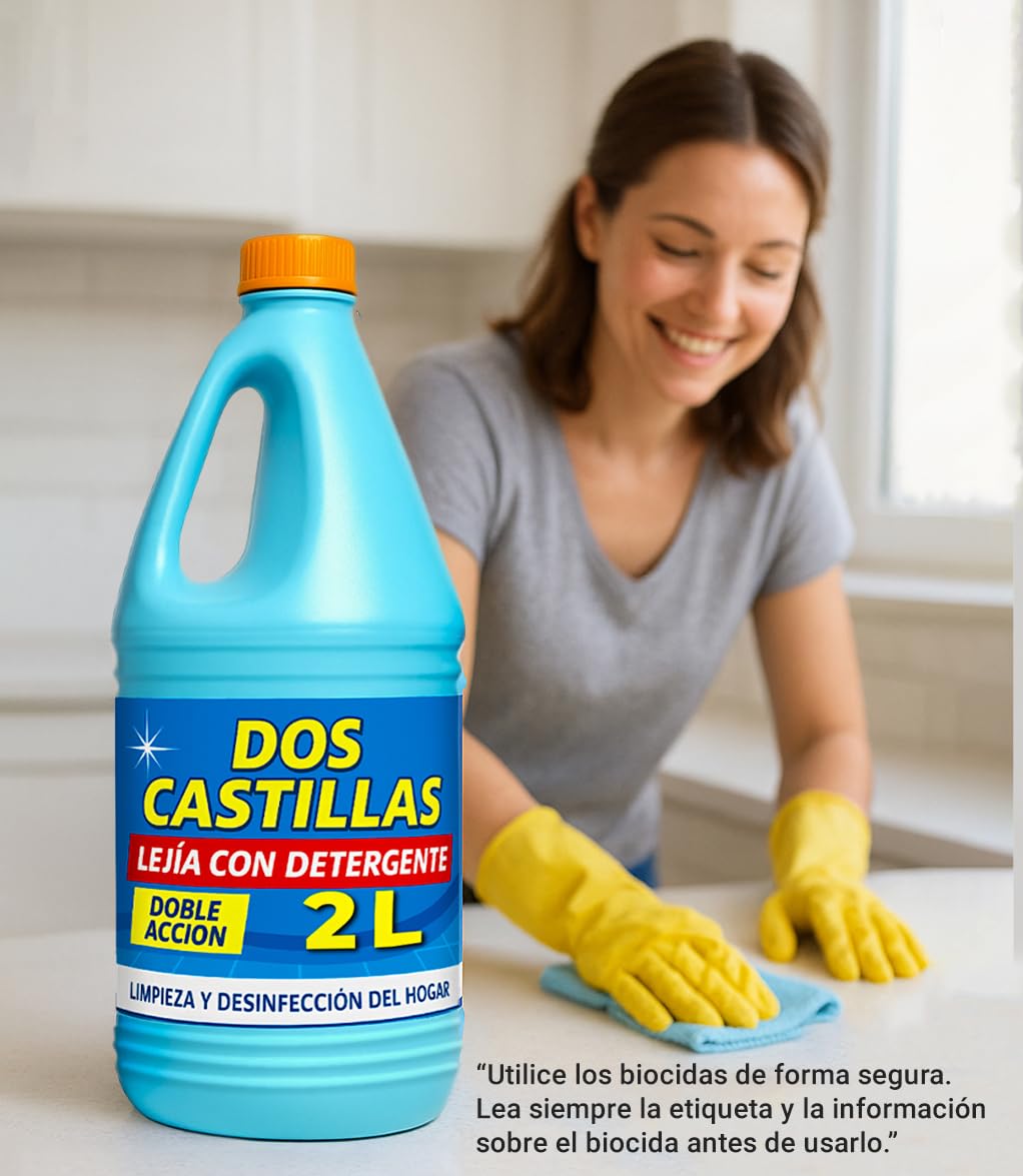 Lejia Con Detergente 3 Pack Doble Accion Limpieza Profunda Desinfeccion Total Elimina Malos Olores Ideal Cocinas Baños Electrodomesticos Multiusos Superficies old