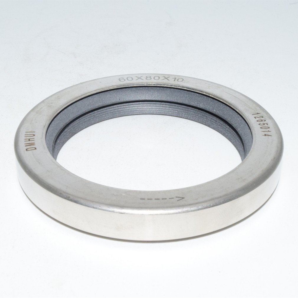 Uszczelka do warg 60 x 80 x 10 mm B2PT styl stal szlachetna powłoka z teflonem PTFE podwójna warga pierścień uszczelniający fala promieniowa uszczelka oleju do ekspresu do espresso