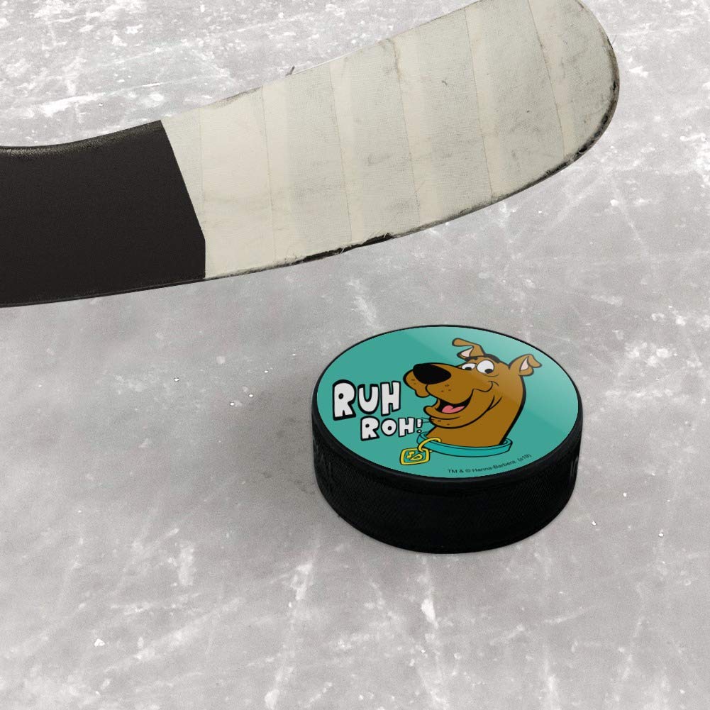 GRAPHICS & MORE Scooby-Doo Ruh Roh Ice Hockey Puck