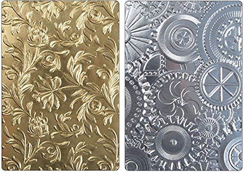 Amazon.com: Tim Holtz Sizzix 3D Texture Fades Embossing Folders