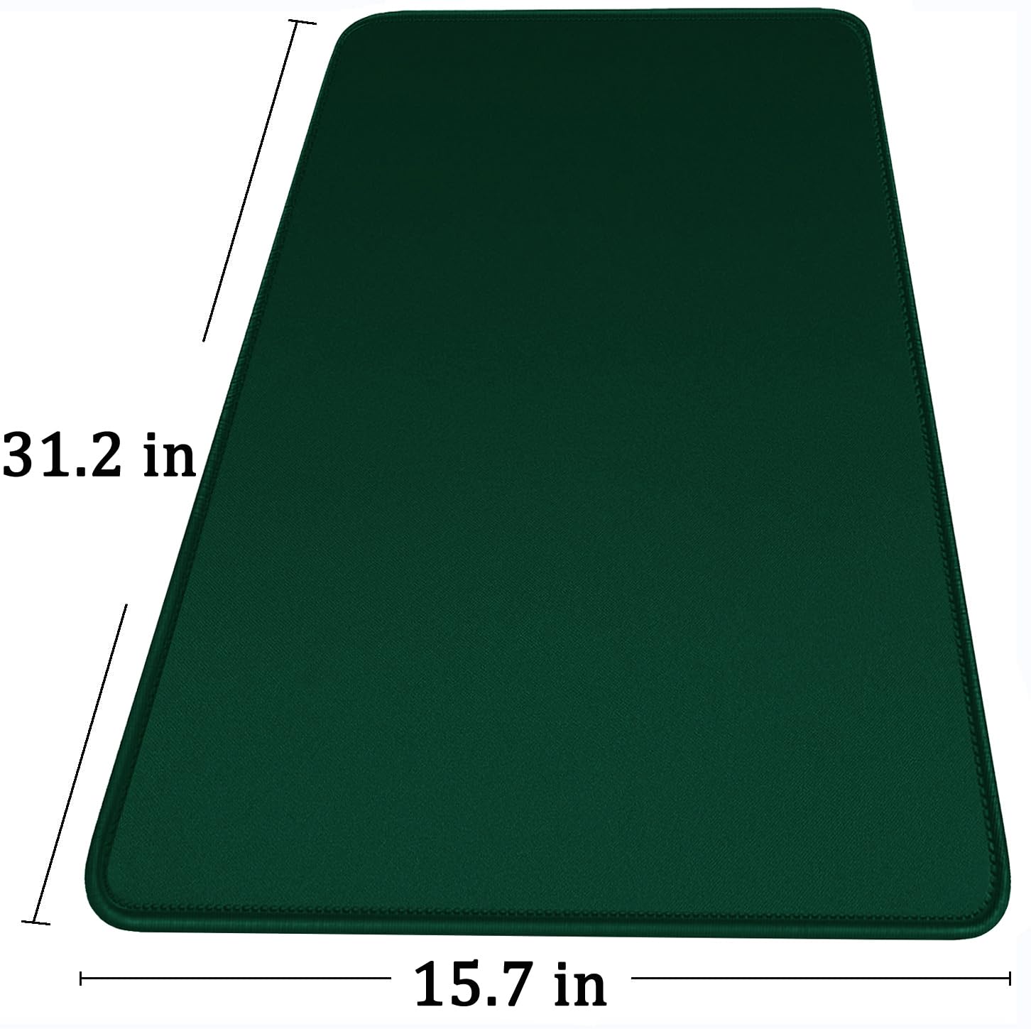 Tappetino per mouse da gioco con bordi cuciti, base in gomma naturale antiscivolo resistente, impermeabile, tappetino per tastiera del computer, per professionisti, giocatori, desktop, ufficio, casa,