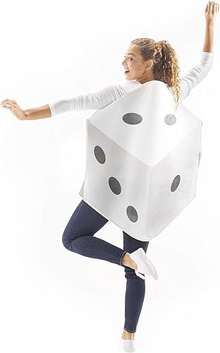 Miniatura 3 de Disfraz de Halloween de dados de seis caras - Traje D6 para Las Vegas, fiestas temáticas de casino