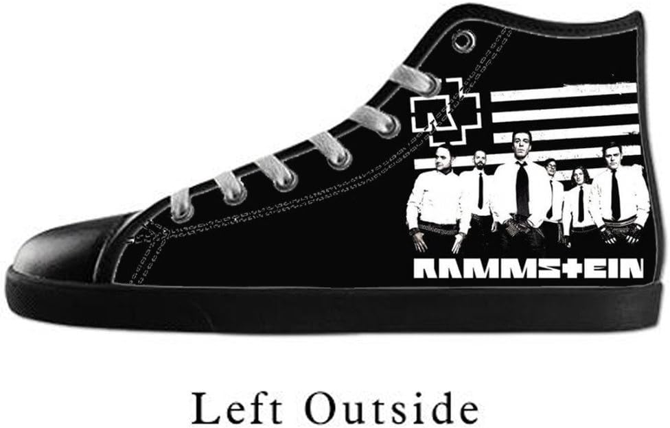 Dude Custom Rammstein Men's High top Canvas Shoes for fans