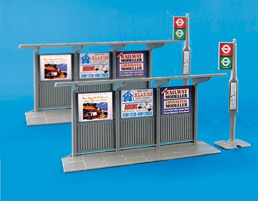 Modelscene 5007 Bus Stop and Shelter OO Gauge