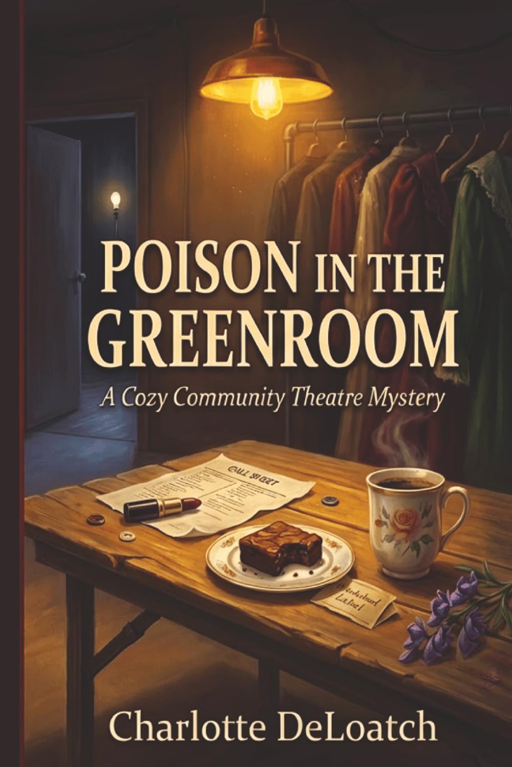 Poison in the Greenroom: A Cozy Community Theatre Mystery