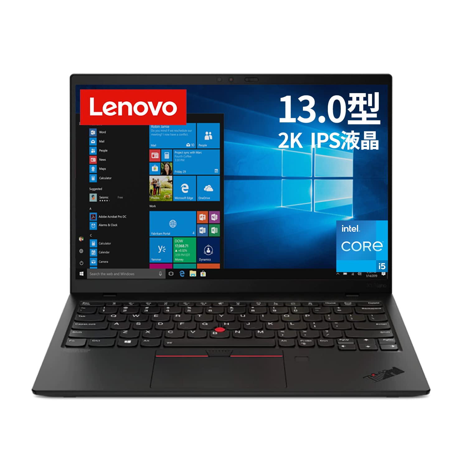Amazon.co.jp: 直販 ノートパソコン：ThinkPad X1 Nano Core i5