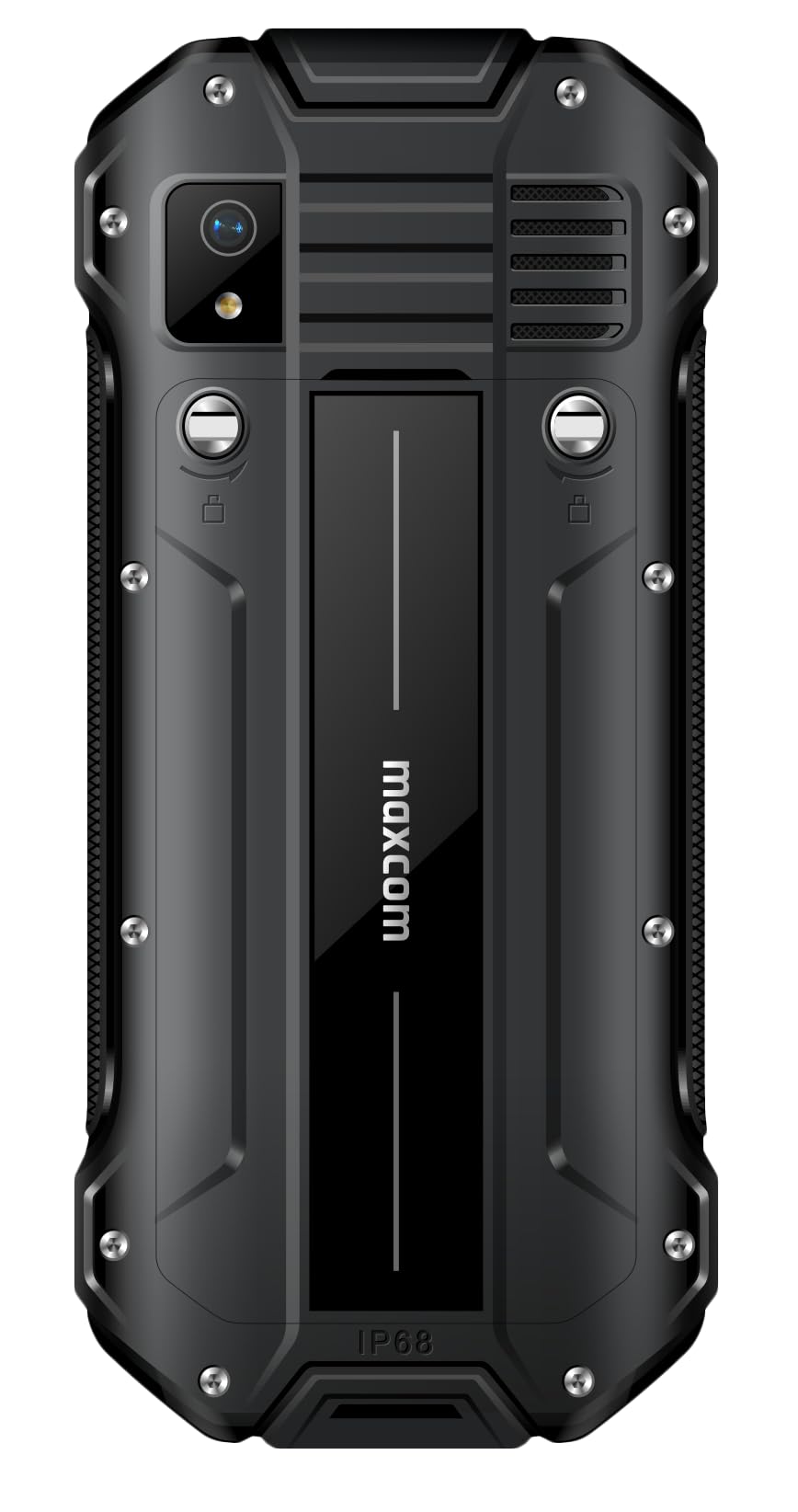 Maxcom Teléfono Móvil para Mayores MM918-BLACK
