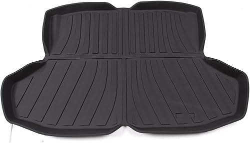 Miniatura 7 de powoq Compatible con Honda Civic Sedan TPE 2022 2023, tapete de carga para todo tipo de clima, forro de maletero para Honda Civic 2022 2023 (tapete