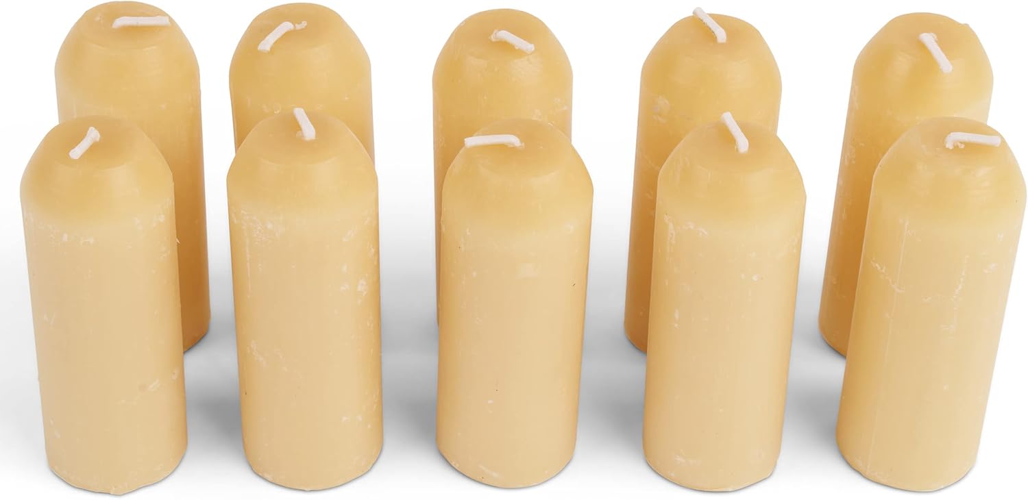 UCO 12Hour Natural Beeswax, LongBurning Candles for