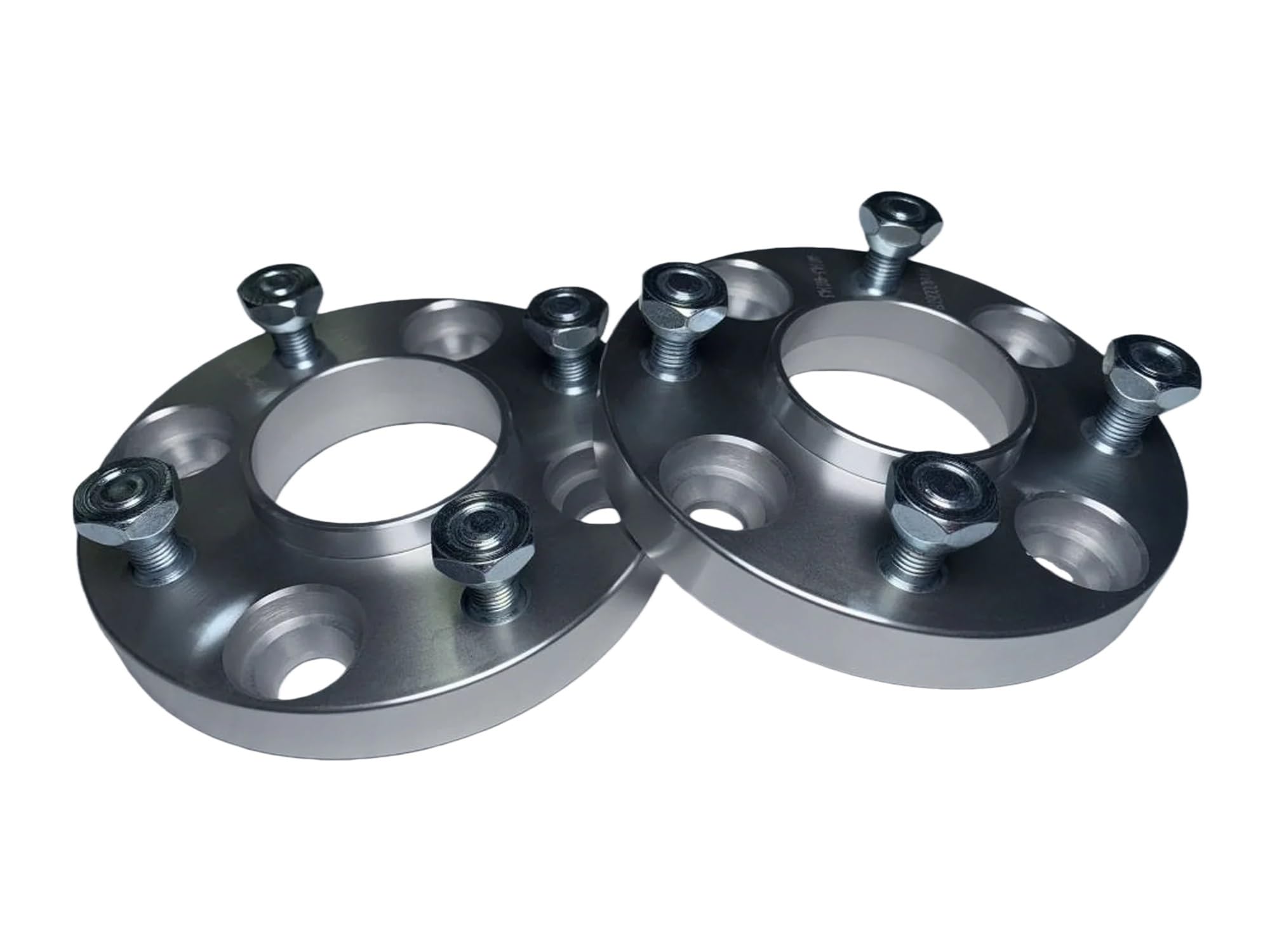 2 pezzi ET adattatori per ruote allargate distanziatori PCD 4x100 CB 54,1 mm perni con alette M12x1,5 spessi 15/20/25/32/38/44(32mm x1Piece)