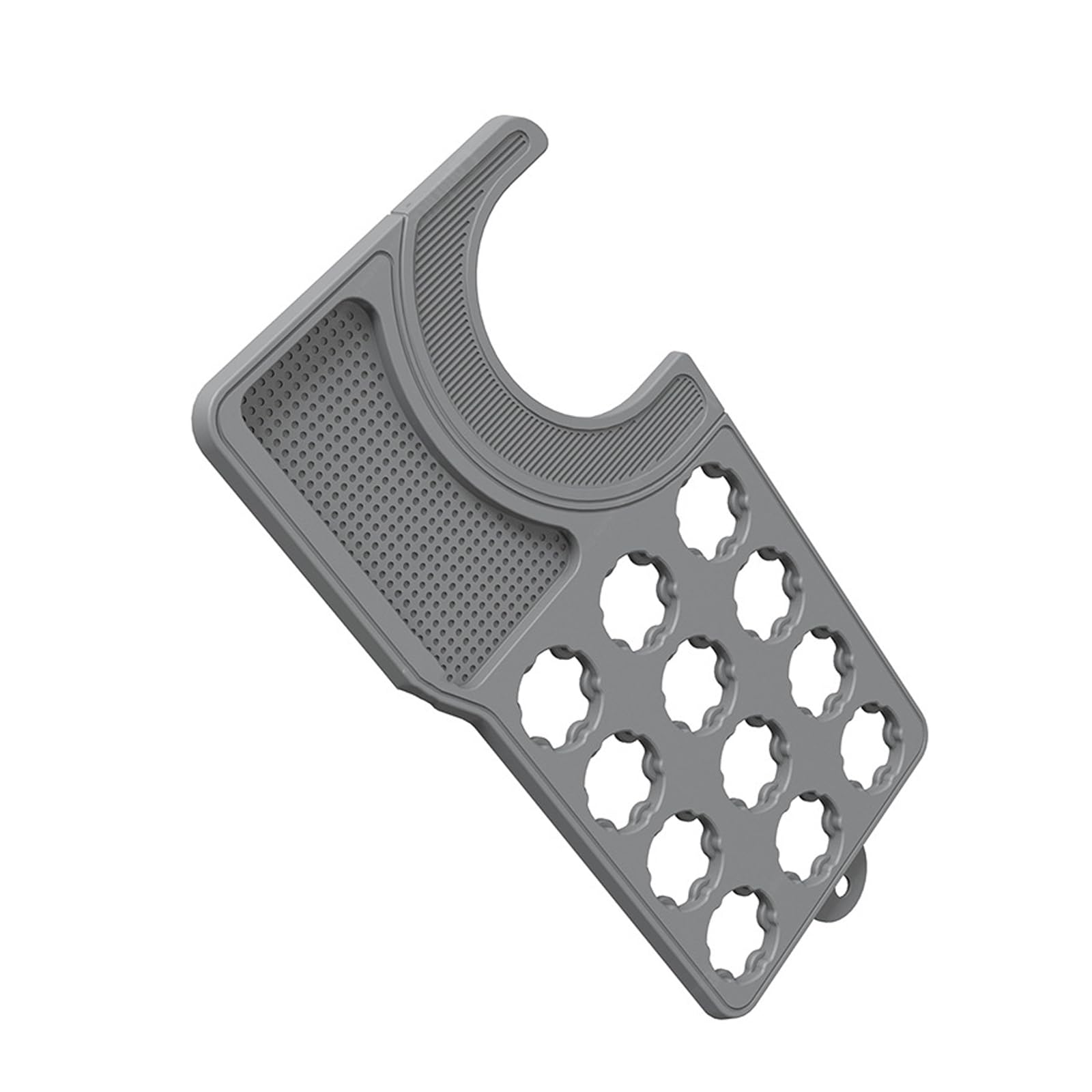 Kaeltsyn Pods Organizers Silicone Coffee Mat Coffees Pods Holder Coffees Maker Espresso Machine Station Accessories Silicone Coffee for Countertop