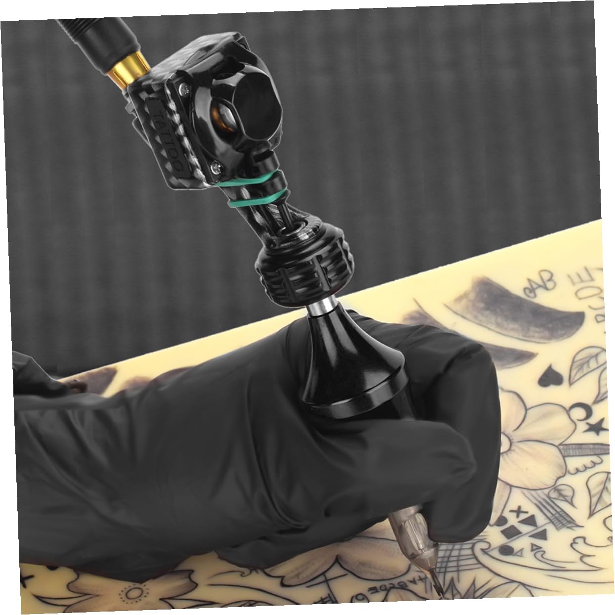 Máquina de Tatuar Tipo Bolígrafo Rotatorio, Conector Estándar