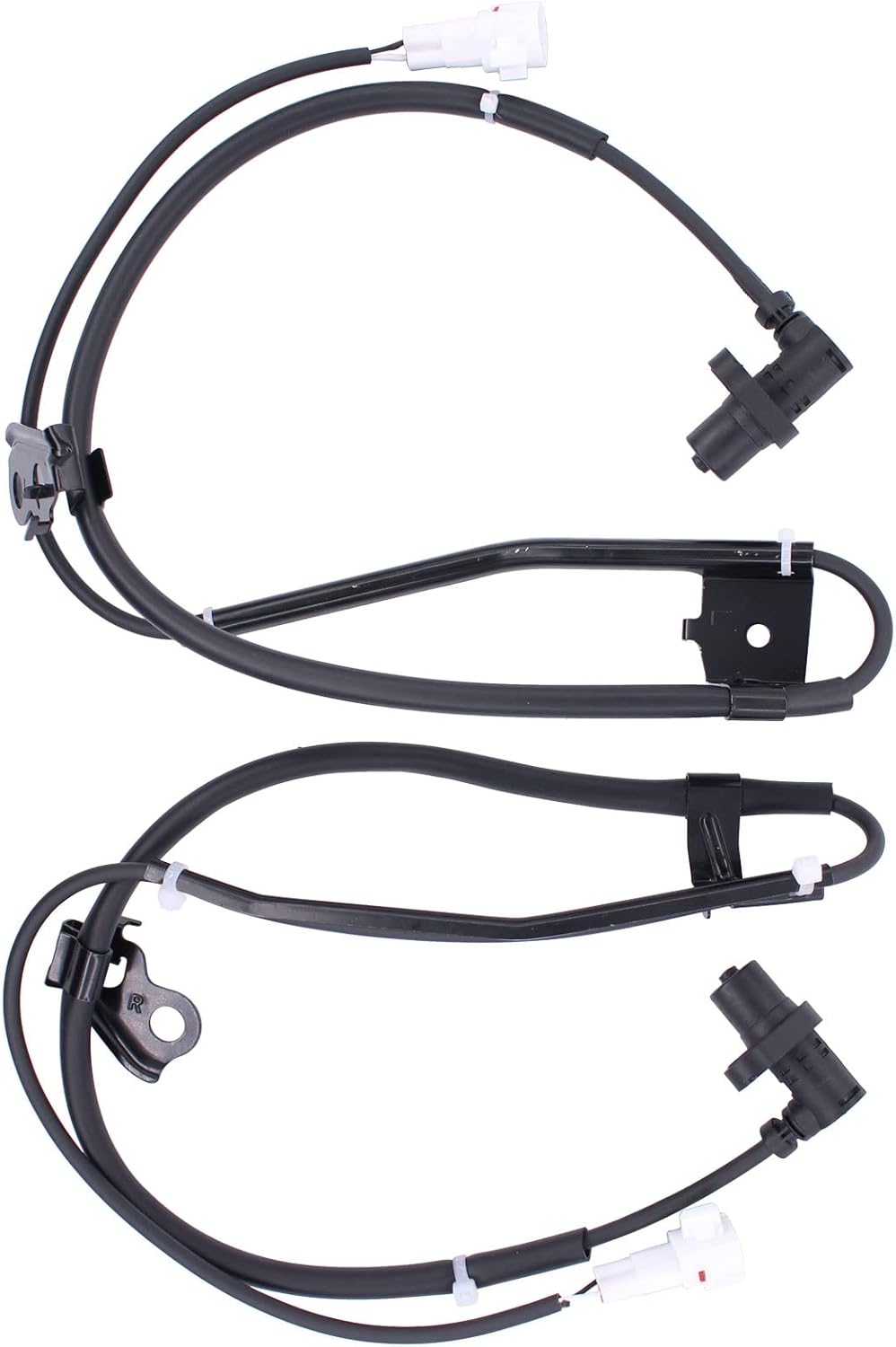 NewYall Front Left and Right ABS Wheel Speed Sensor with Wiring Harness for Toyota Prius 1.5L 2004-2008