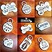 Pawsitively Pet Tags Stainless Steel Custom DEEP Engraved Pet ID Tags Personalized Front/Back Dog Tags for Dogs and Cats - Bone 1