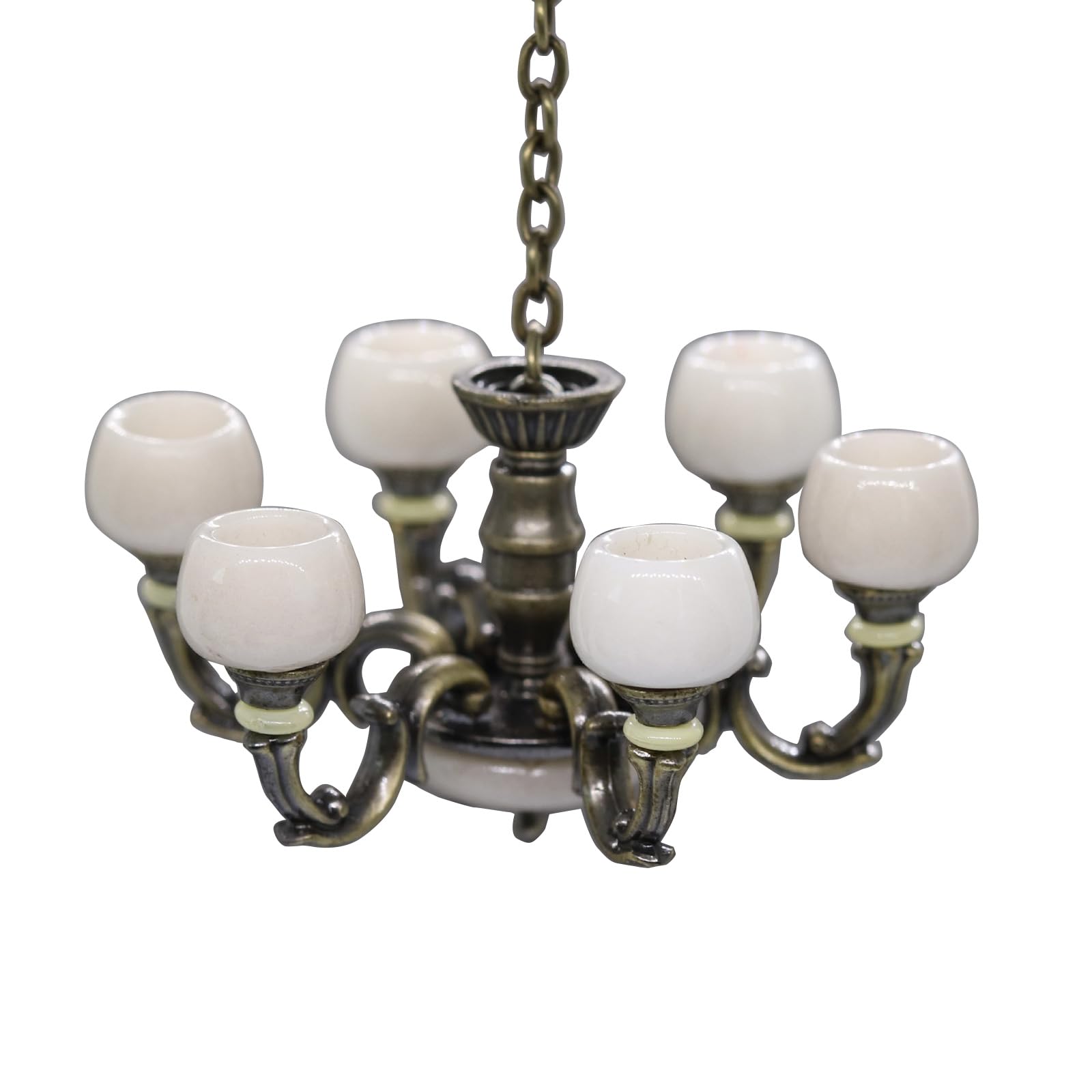 Amazon | シャンデリアのおもちゃ像モデルリアルなヴィンテージ