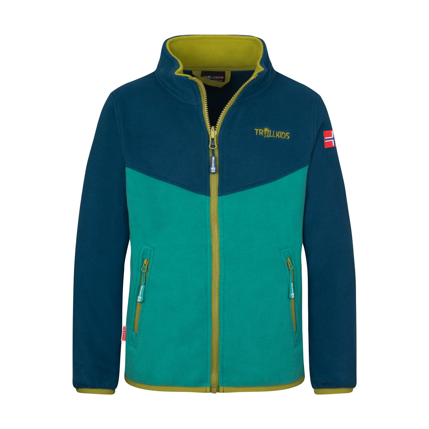 Trollkids Kids Bryggen 3in1 Jacket 140, Madeira Blue