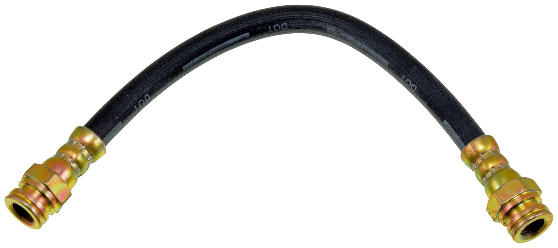 BRAKE HOSE - Brake Hydraulic Hose - Brake Hose - Brake Line - This automotive brake hydraulic hose was precision-engineered to match the fit, function and performance of the original brake hose on specific vehicles and positions to ensure safe, long-lasting durability as part of a complete brake repair. - Nissan 1982-68 - Dorman H96545 Brake Hydraulic Hose Compatible with Select Nissan Models