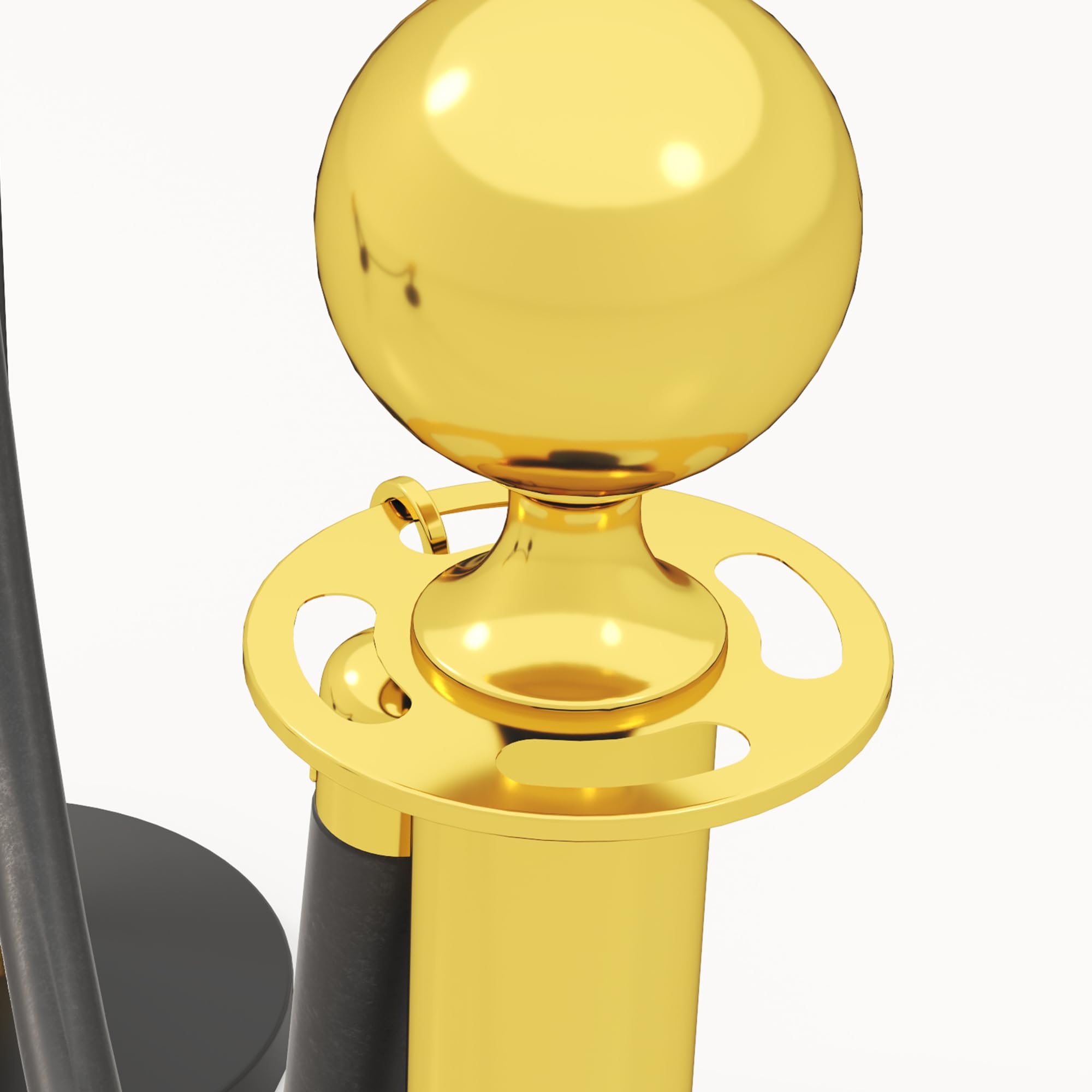 HOMCOM Colonnine Segnapercorso con Corda Vellutata di 1.5 m e Base Riempibile, Paletti Delimitazione Transenna Eliminacode in Acciaio Inox, per Hotel e Ristorante, Ø32x96 cm, Nero