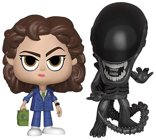 Funko Vynl: Alien 40Th: Xenomorph & Ripley With Tracke Figure, Multicolor #TOP6
