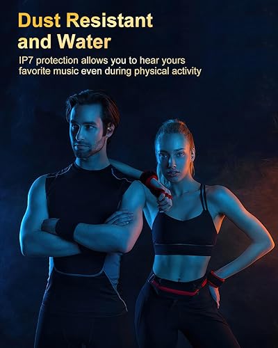 Miniatura 6 de Wireless Earbuds, Bluetooth 5.4 Headphones Sport, Over Ear Buds With ENC Noise Cancelling Mic, 48H, Wireless Earphone With Earhooks, Stereo Deep